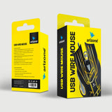 ARIZONE 6-key Usb Wired Gaming Mouse 2400DPI, Backlit USB 6 button Gaming Mouse for PC, Desktop, Gaming Console