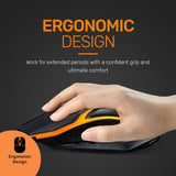 UP M301 Wired Gaming Mouse, RGB Backlit USB Gaming Mouse for PC, Desktop, Gaming Console