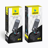 ARIZONE Wireless Speaker with 360 Degree Phone Holder, Bluetooth Speaker and Anti-Slip Base HD Surround Sound Perfect for Home and Outdoors