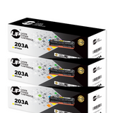 UP TONER 203A CF540A/CF541A/CF542A/CF543A 203X CF540X HP Toner Cartridges For HP Color Laserjet Pro MFP M281FDW M281FDN HP Pro M254 M254DW