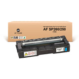 UP Compatible Toner Cartridge for AF SP260/250 - Cyan